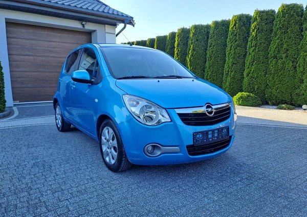 Opel Agila cena 12900 przebieg: 154000, rok produkcji 2008 z Zamość małe 67